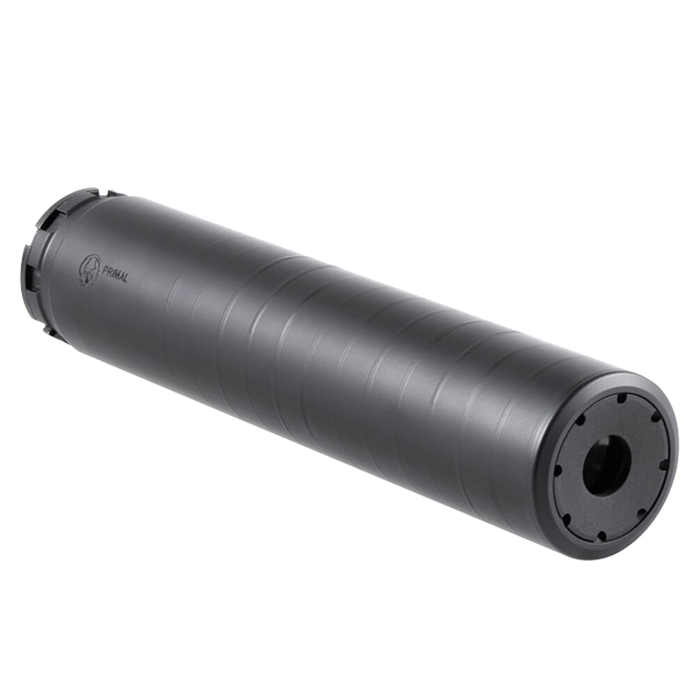 Dead Air Primal .46 Cal Multipurpose 7.9" Silencer w/Direct Thread 5/8-24 with HUB R-Series to P-Series Adapter PRIMAL