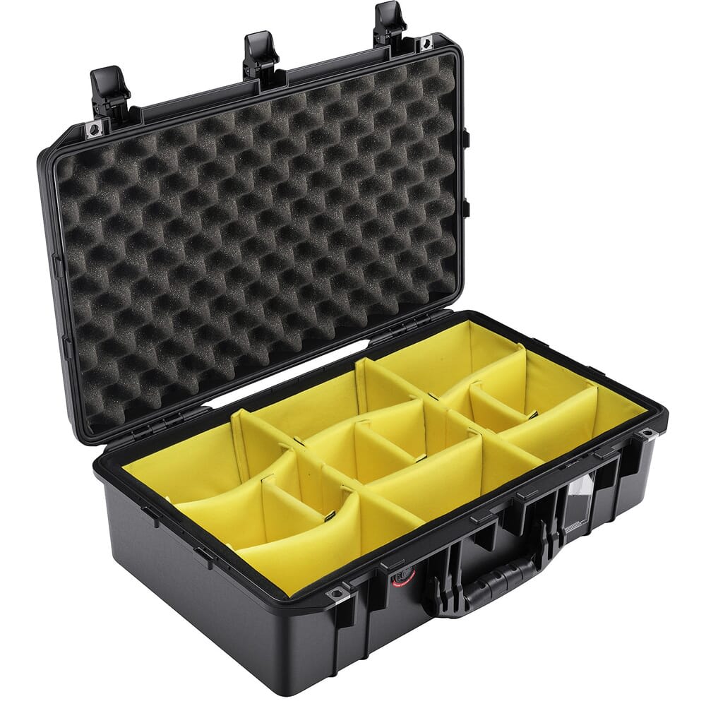 Pelican Air 1555AirWD WL/WD PB Black Case 015550-0041-110