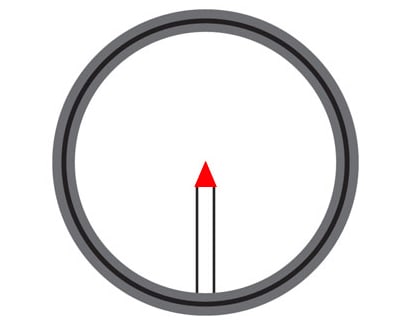 Trijicon TR21R Accupoint 1.25-4x24 Red Triangle