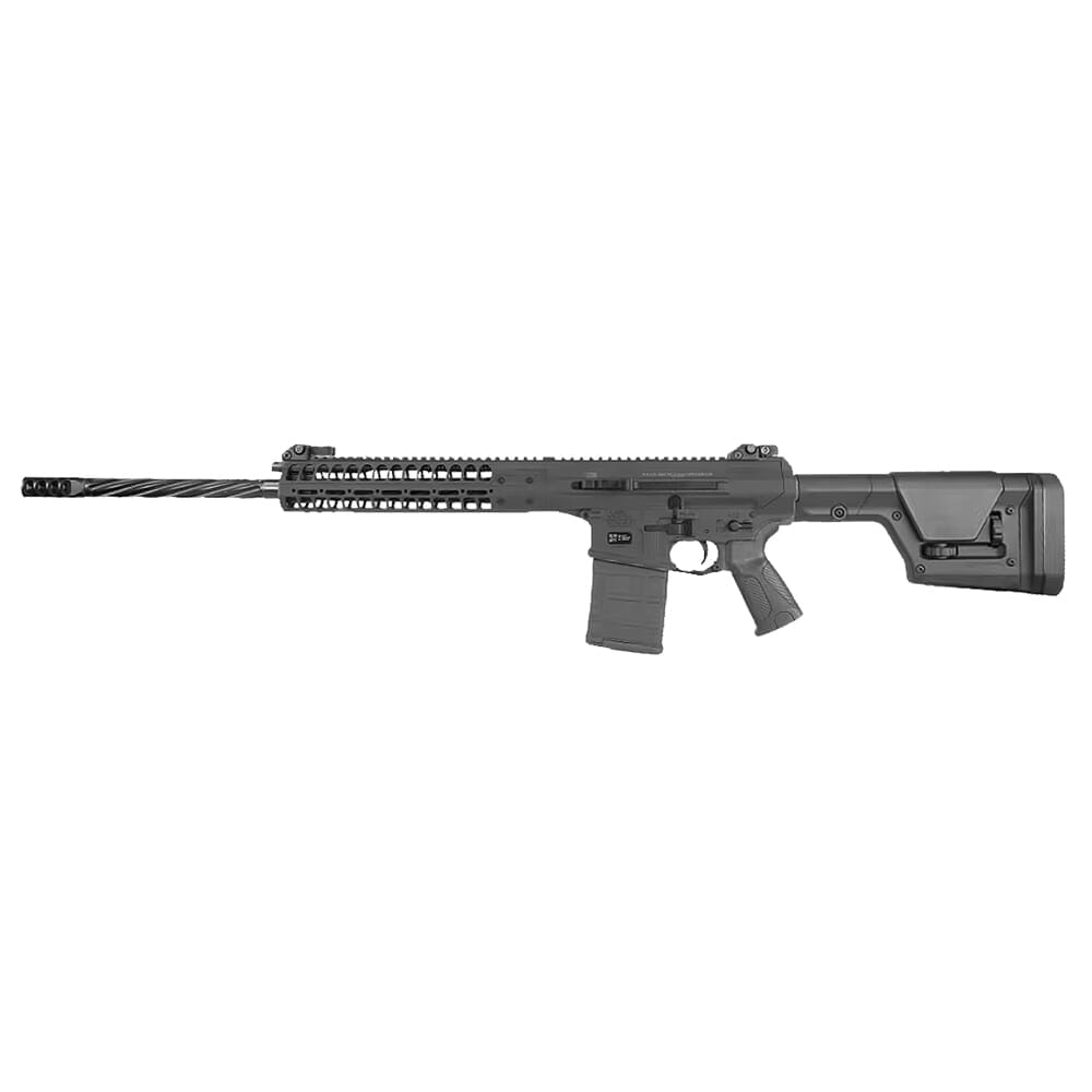 LWRC REPR MKII 6.5 Creedmoor 22" 1:8" 5/8x24 Spiral Fluted Bbl Black Side Charge Rifle REPRMKIIR6.5BF22SC