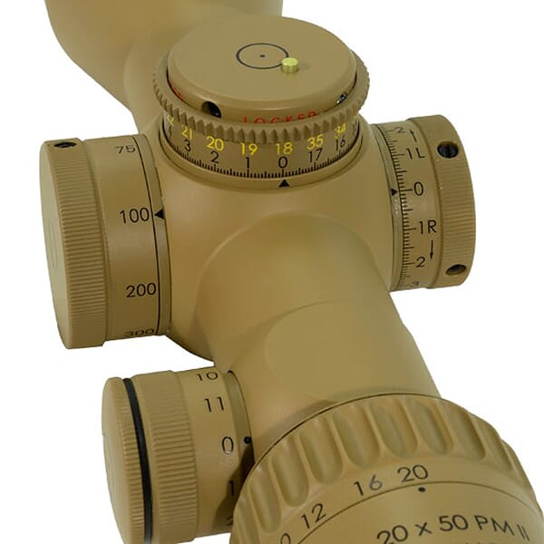 Schmidt Bender PMII 5-20x50 LP LT MTC/CT DT H2CMR RAL8000 Scope