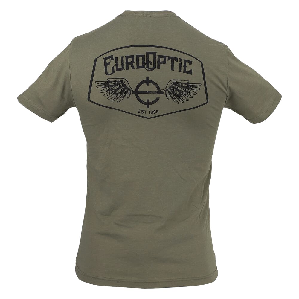 EuroOptic Wings Light Olive Tee XL TEE-LTOLV-WINGS-XL