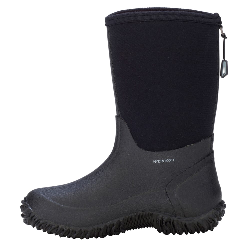 Dryshod Boys Tuffy Mid/Hi Black/Grey Size 6 Boots TUF-KD-BK-Y06