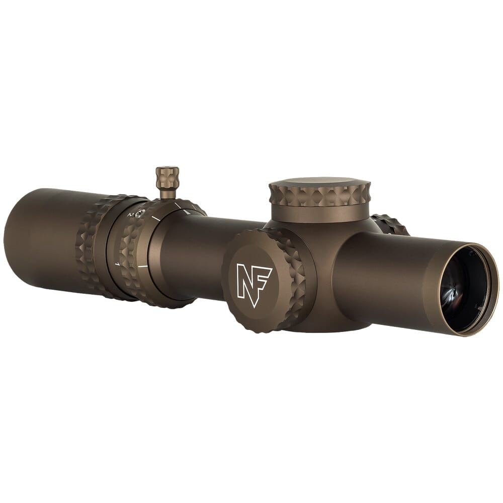 USED Nightforce ATACR 1-8X24mm F1 .1 MRAD NVD PTL FC-DMX Dark Earth Riflescope C672 - Mount Marks USED9059