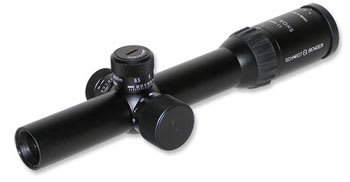 Schmidt Bender PM 1.1-4x20 Turret Rifle Scope