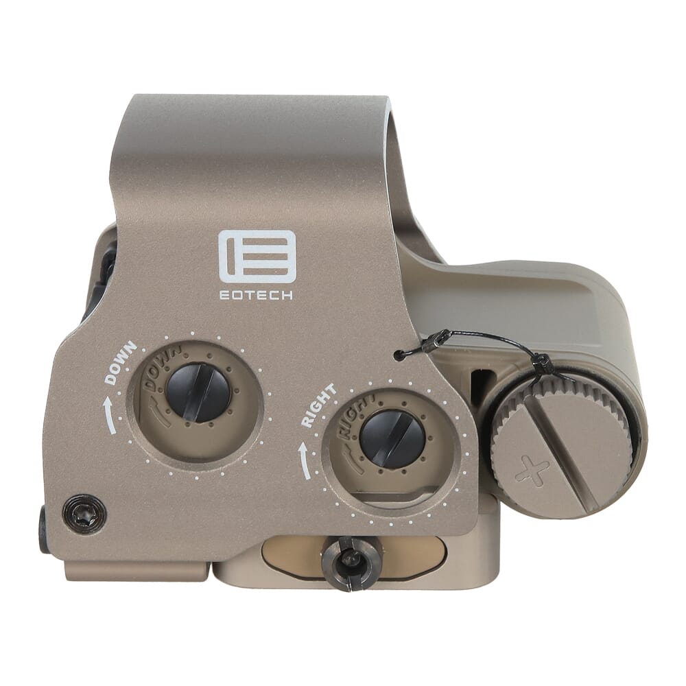 EOTech EXPS3-1 Tan Holographic Sight w/1 MOA Dot Side Button & QD STS Mount EXPS3-1TAN