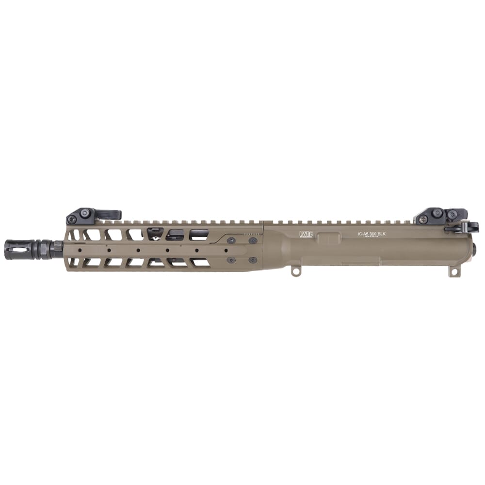 LWRC IC-A5 .300 Blackout 10.5" 1:7" 1/2x28 Patriot Brown Complete Upper Receiver ICA5U3PBC10