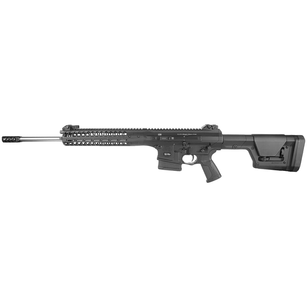 LWRC REPR MKII 7.62mm NATO 20" 5/8x24 1:10" Proof Bbl Black CA Compliant Rifle REPRMKIIR7B20SCCAC