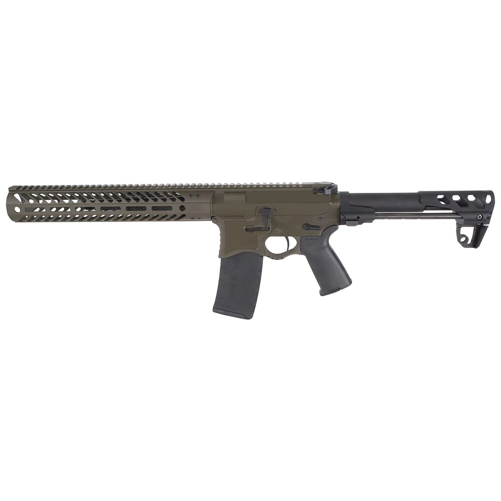 Seekins Precision SBR8 .300 Blackout 8" 1:7" 5/8"x24 TPI Bbl OD Green Short Barrel Rifle w/12" M-LOK Handguard 0011300041-ODG