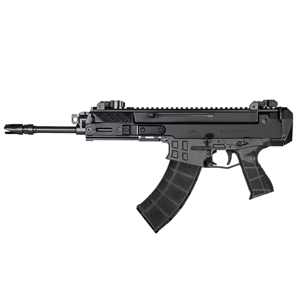 CZ-USA Bren 2 MS 5.56X45 30rd 11" 1/2x28 Pistol w/Ambi Mag Release/Manual Safety, Iron Flip-Up Sights 91451