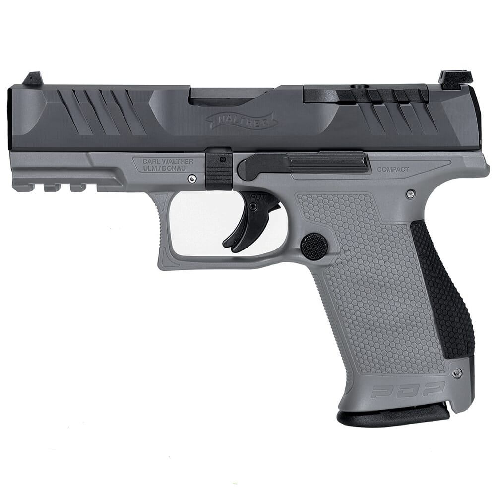 Walther Arms PDP 9mm 4" Bbl Two-Tone Gray Frame Optic Ready Compact Pistol w/(2) 15rd Mags 2858436