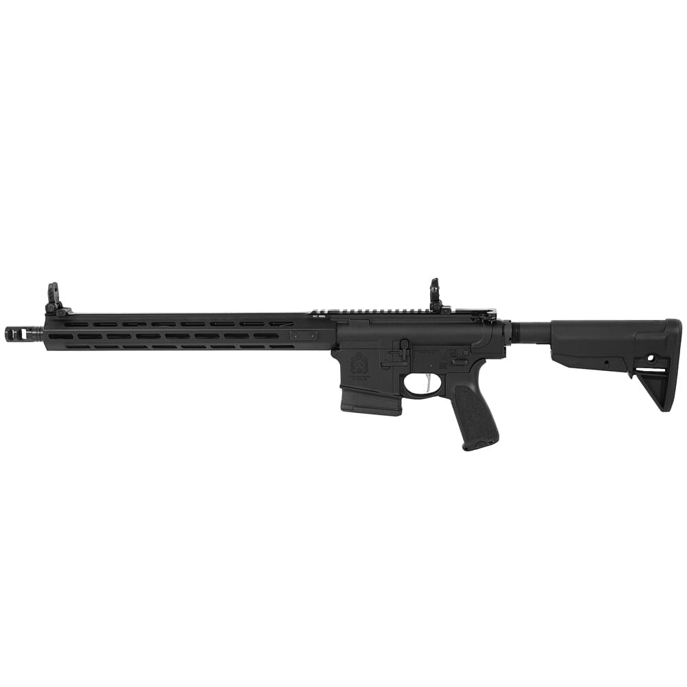 Springfield Armory .308 Black Saint Victor 16" Barrel w/ FF 15" Handguard, Mid-Length Gas System, 10-Rd Rifle STV916308BLC