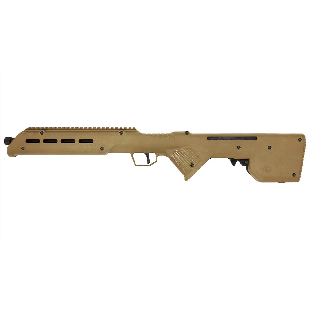 Desert Tech Trek-22 .22LR 18" Bbl 1/2x28 FDE Rifle TRK-RF-2218-FDE