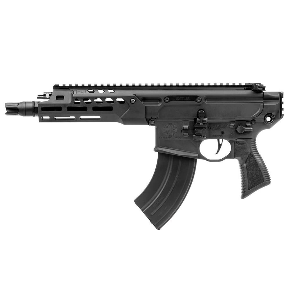 Sig Sauer MCX Rattler LT 7.62X39 7.75" 1:9.5" CHF Bbl Black Pistol w/(1) 28rd MagPMCX-762R-7B-LT