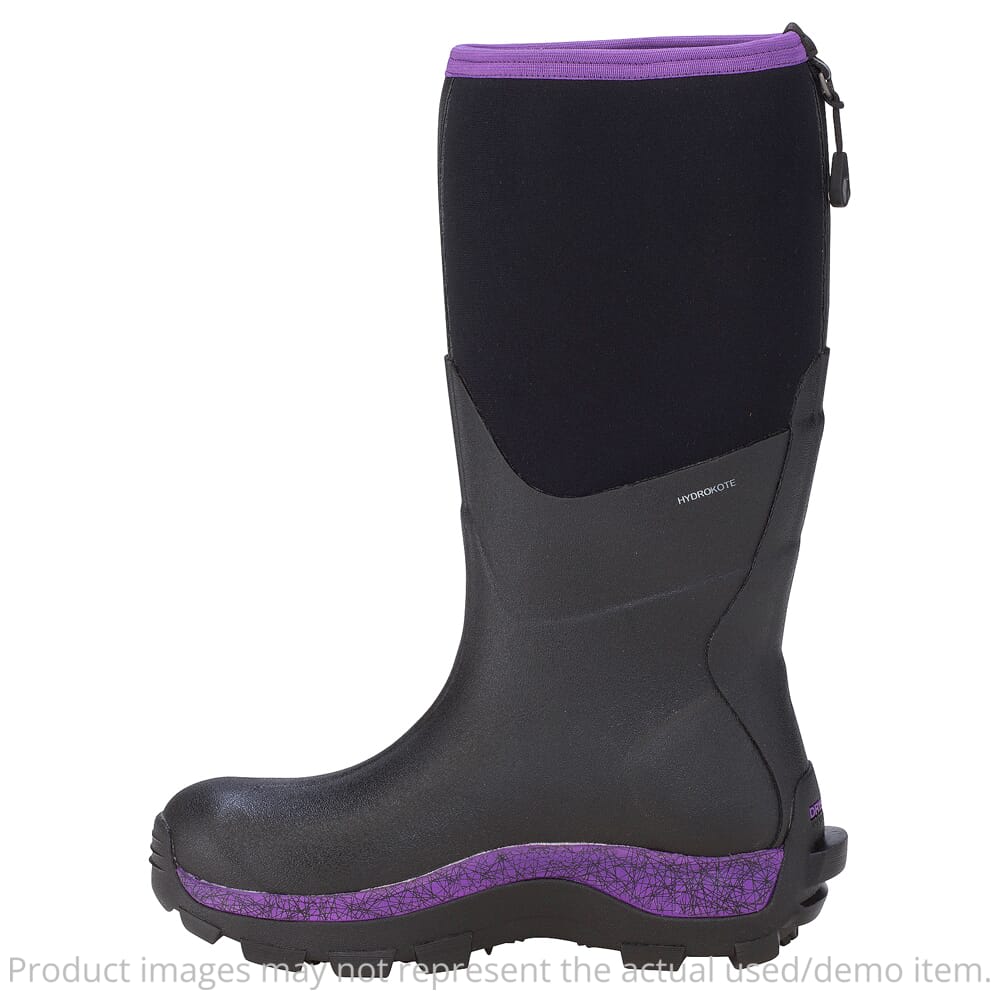 Dryshod USED Women's Arctic Storm Hi Black/Purple Size 9 Boot ARS-WH-PP-W09 New Without Box UA4809