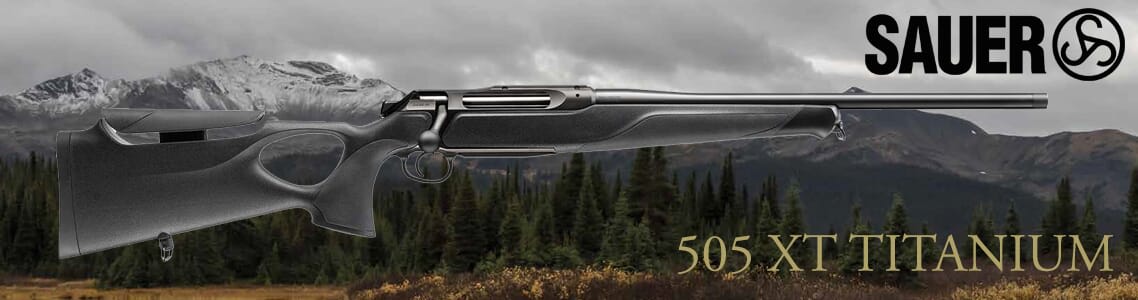 Sauer 505 XT Titanium Rifles