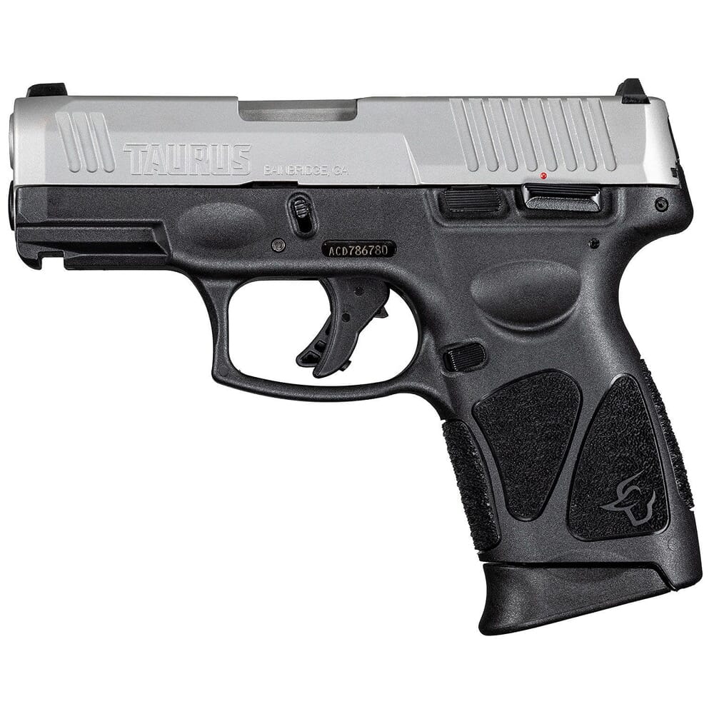 Taurus G3C 9mm Bk/SS 3.26" Pistol w/(3)12rd Mags 1-G3C939