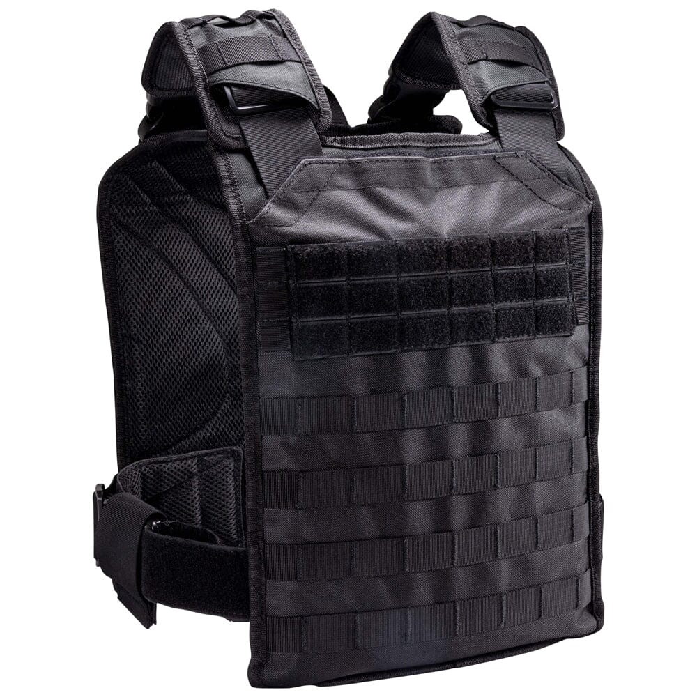 BulletSafe Black Tactical Plate Carrier BS54004B