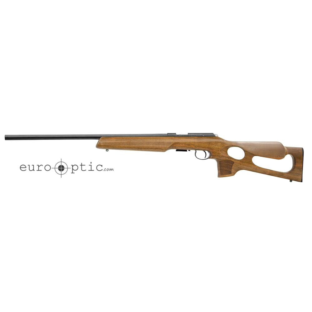 Anschutz 1517 D HB .17 HMR Walnut Thumbhole 23" Bbl Rifle w/5094 Single-Stage Trigger A1517DHBTHX