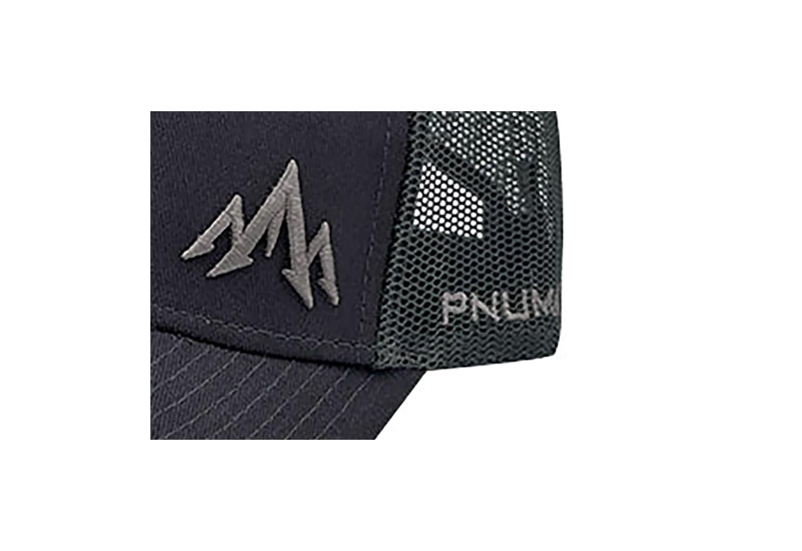 Pnuma Outdoors Mountain Mesh Trucker Cap, Beluga Color CP-MM-BE