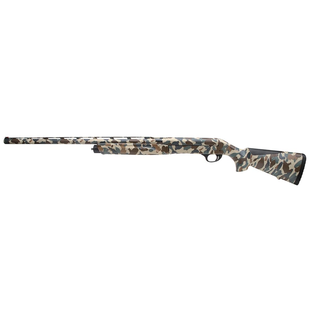 Sauer SL5 Waterfowl 12ga 3.5" 28" Bbl Semi-Auto Shotgun w/F. Bear Old School Camo Stock SASA1228FBOS