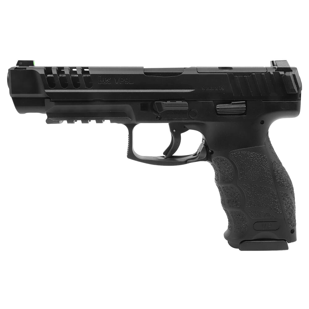 HK VP9L Optics Ready 9mm 5" Bbl Pistol w/ (2) 10rd Mags 81000593