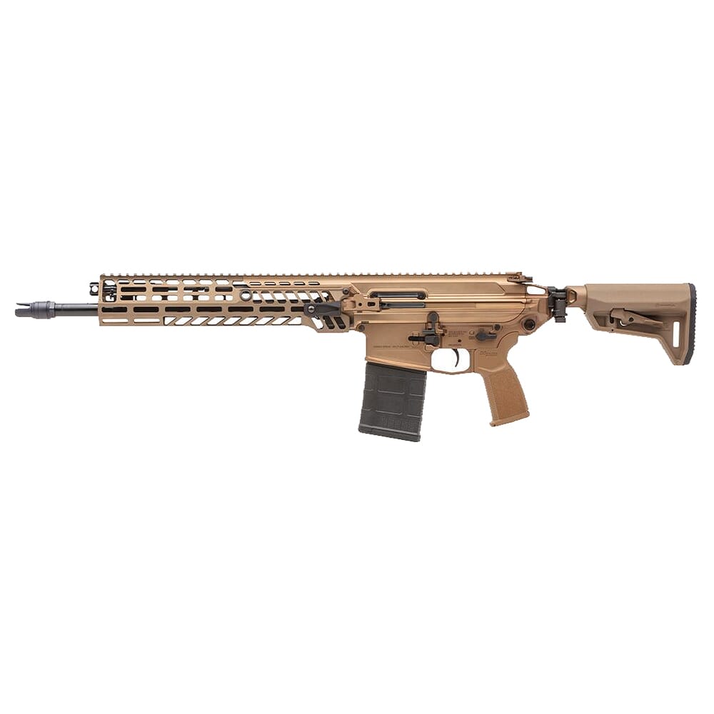 Sig Sauer MCX SPEAR 7.62x51mm NATO 16" 1:10" Bbl Coyote Brown Optic Ready Rifle w/(1) 20rd Magzine RSPEAR-762-16B
