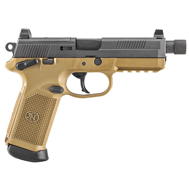 FNX-45 Tactical DA/SA MS FDE/BLK 15rd Night Sight 66-100351