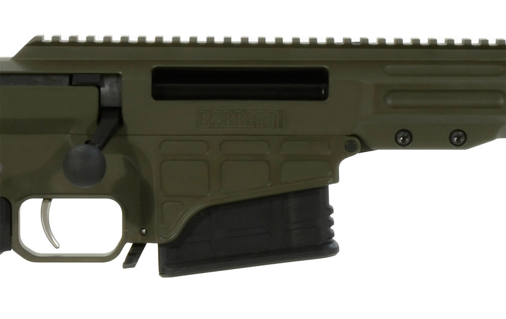 Barrett MRAD 6.5 Creedmoor OD Green 24" Heavy bbl 14446