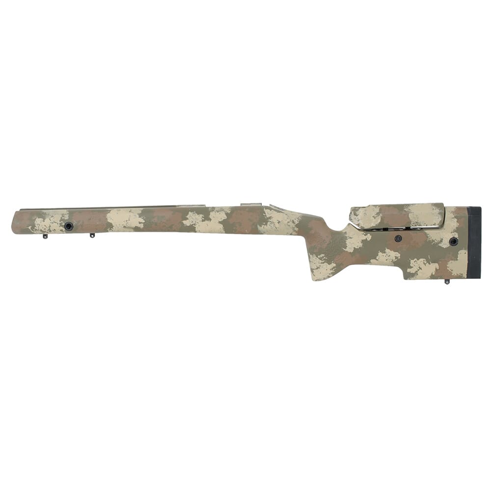 Manners T6A Tikka CTR drop-in stock - Woodland Manners-TCTR-T6A-WD