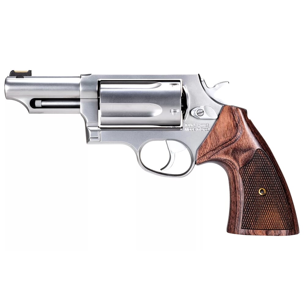 Taurus Judge Executive Grade .45 Colt/.410ga 3" Bbl Stainless/Wood 5rd Revolver 2-441EX039
