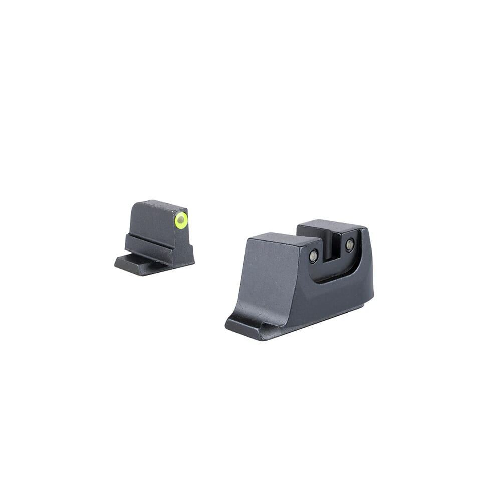 Trijicon Bright & Tough 3-Dot Yellow/Black Tritium Night Sight Suppressor Set for M&P C.O.R.E 601149