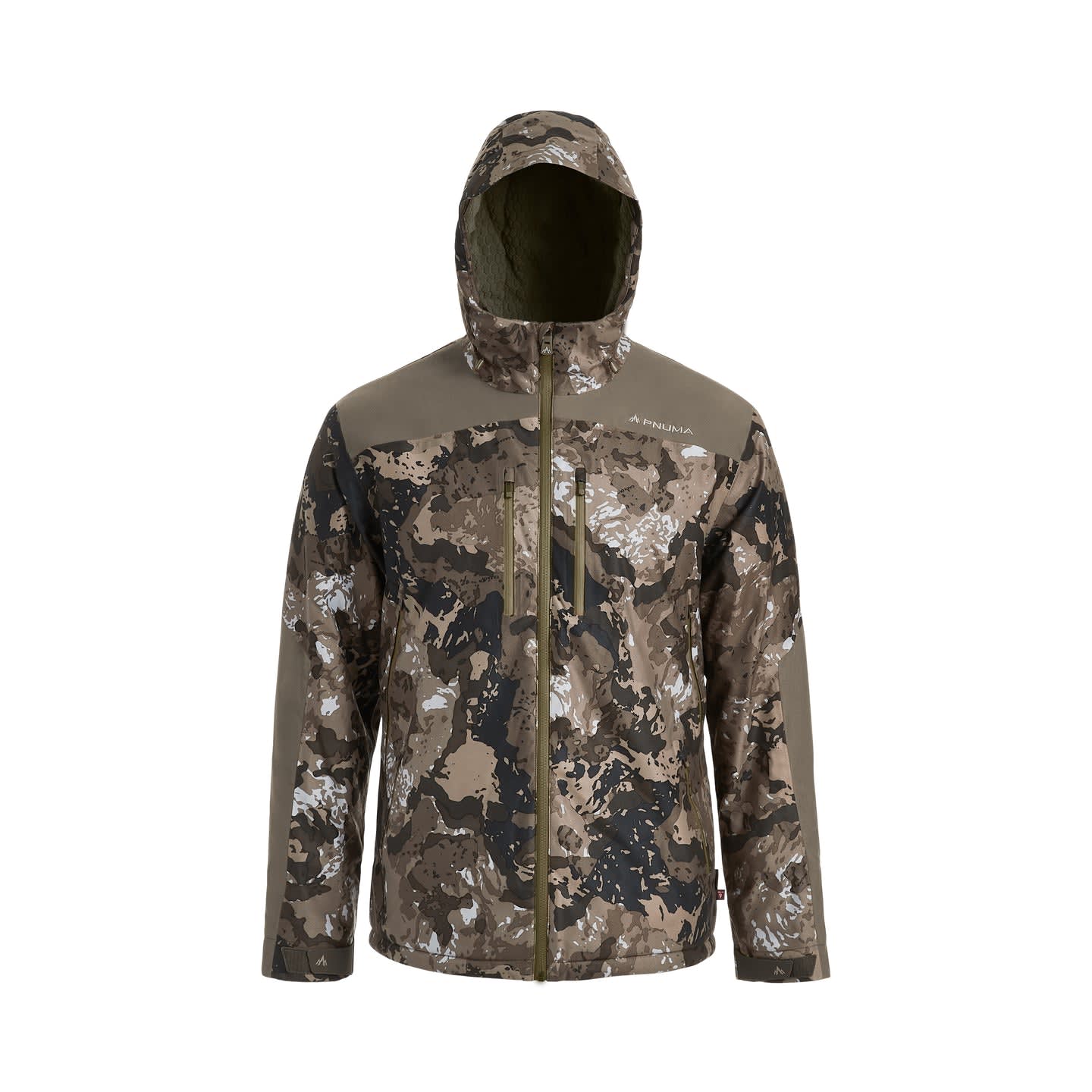 Pnuma Outdoors Torrent Jacket, Caza OV Camo XL TO-JK-OV-XL