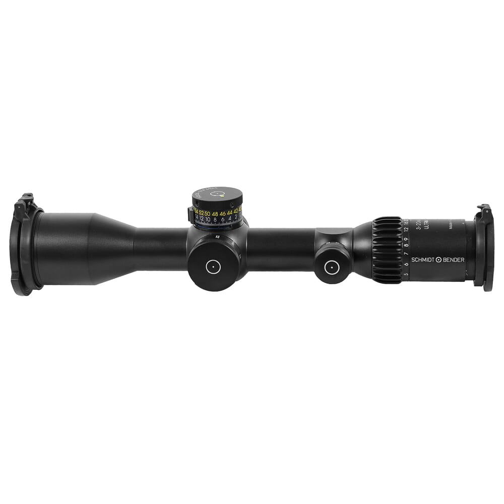 Schmidt Bender PM II 3-20x50 Ultra Short DT II+ P4FL-MOA 1/4 MOA Riflescope 667-911-992-L9-I7