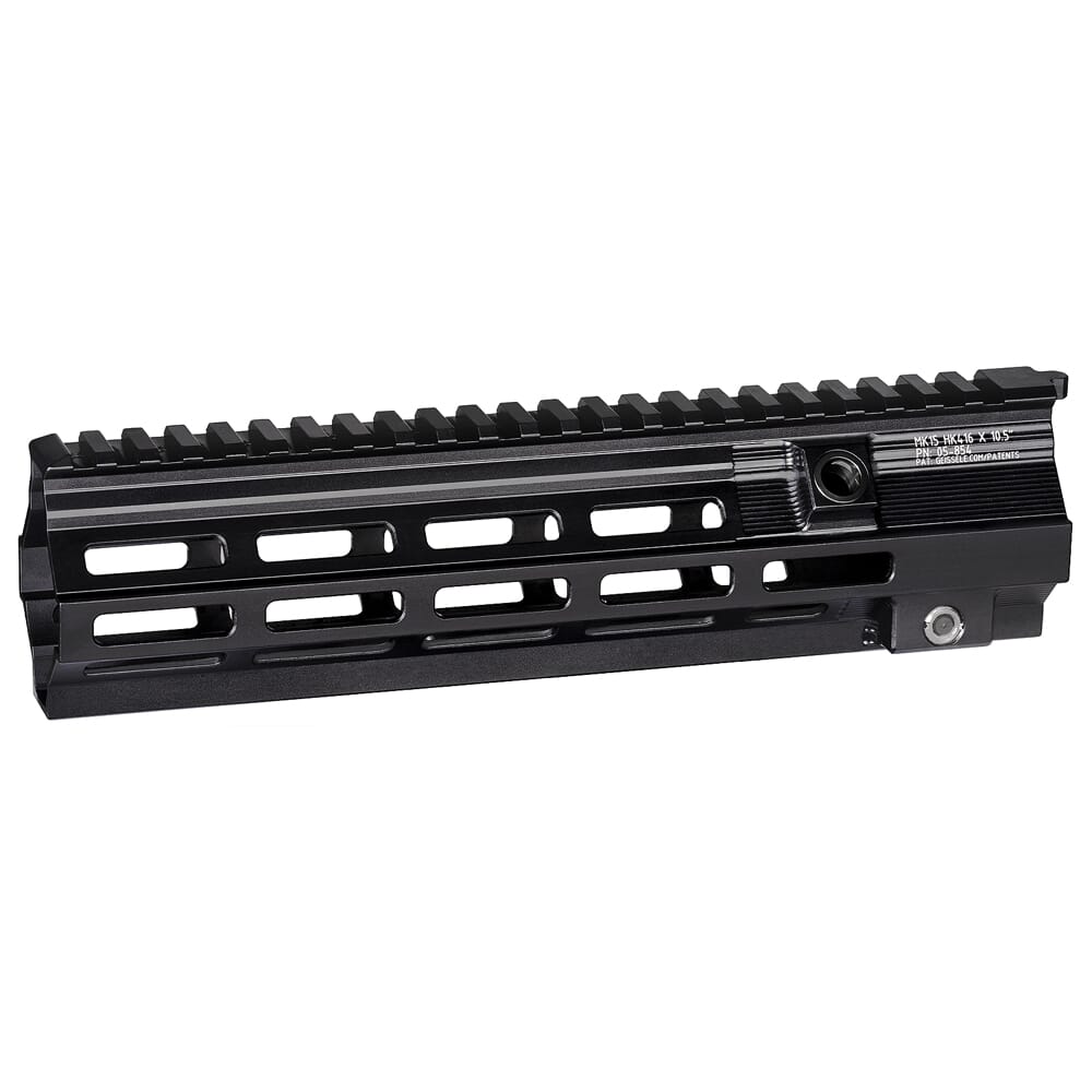 Geissele 10.5" HK416 M-LOK Black Super Modular Rail 05-854B
