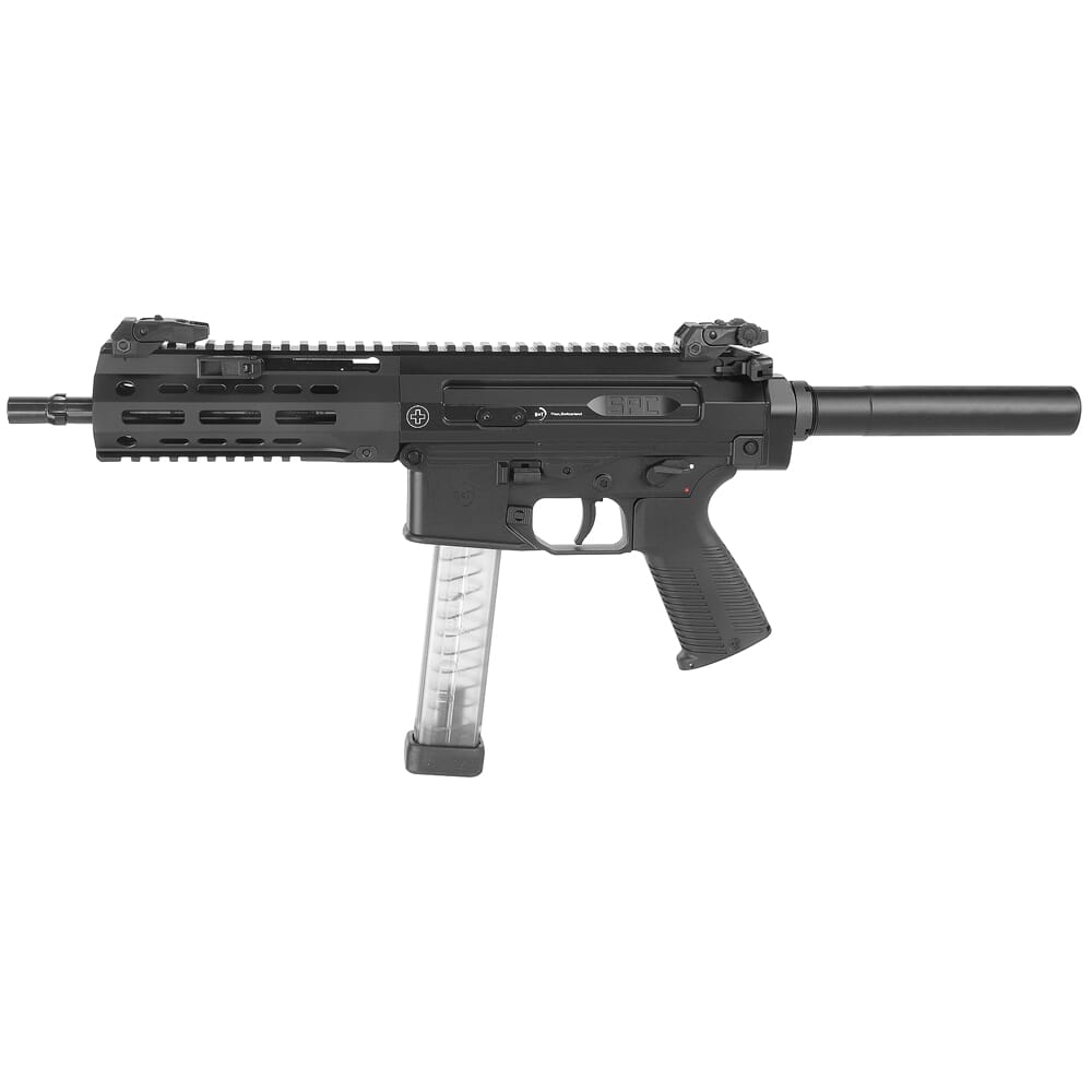 B&T SPC9 9mm Black Pistol w/Arm Brace Adapter BT-500003-AB-US