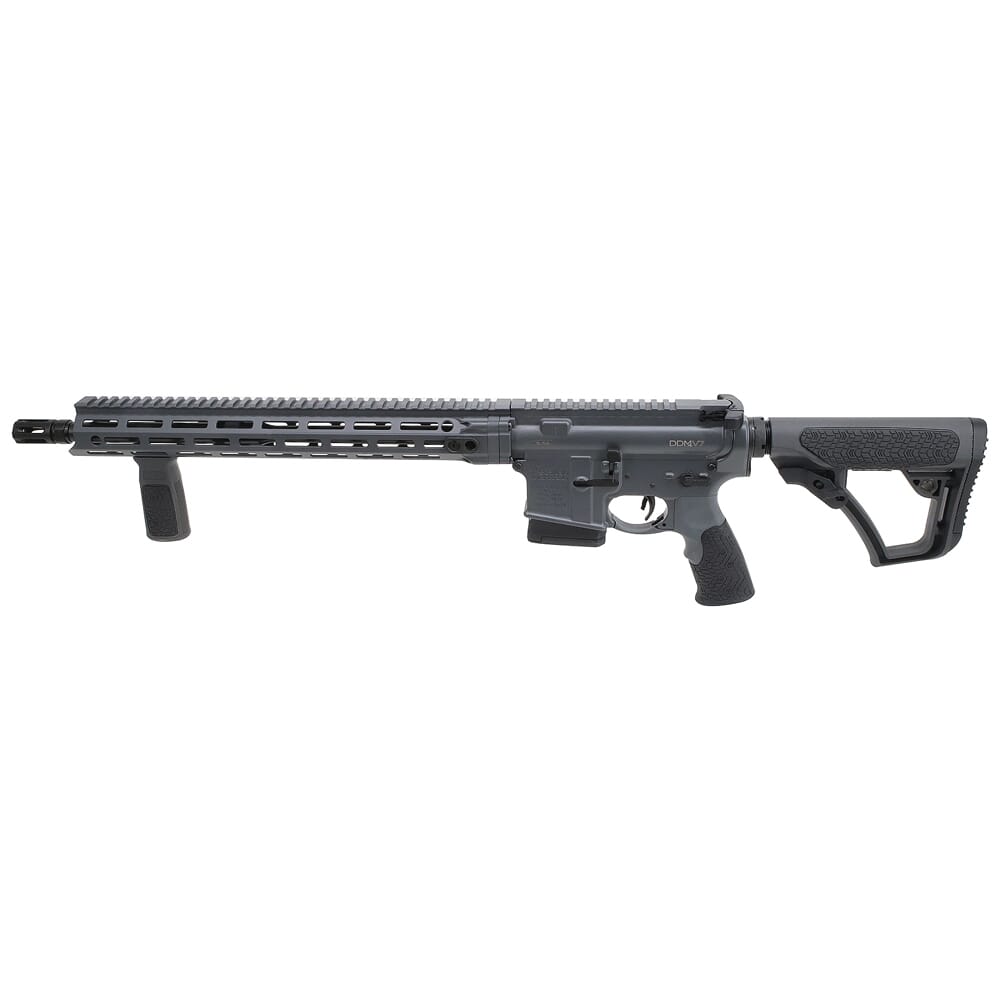 Daniel Defense DDM4 V7 5.56mm NATO 16" Bbl CA Compliant DD Tornado Grey Rifle 02-128-13042-055