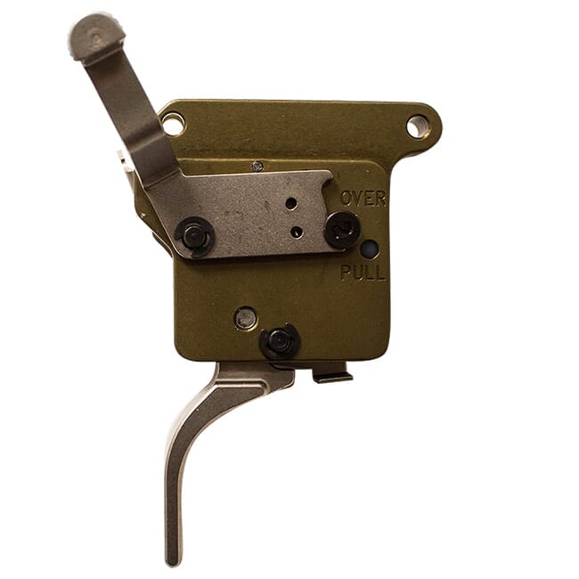 Timney Elite Hunter Remington 700, Right Hand, Straight, Nickel Plated 3 lb Trigger 517-16V2