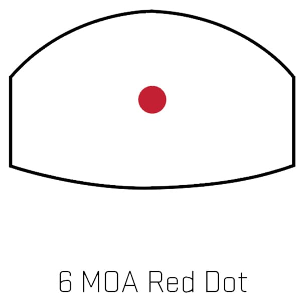 Sig Sauer USED ROMEO1 Reflex Sight1X30MM 6 MOA Red Dot 1.0 MOA ADJ Black SOR11600 Open Box UA4928