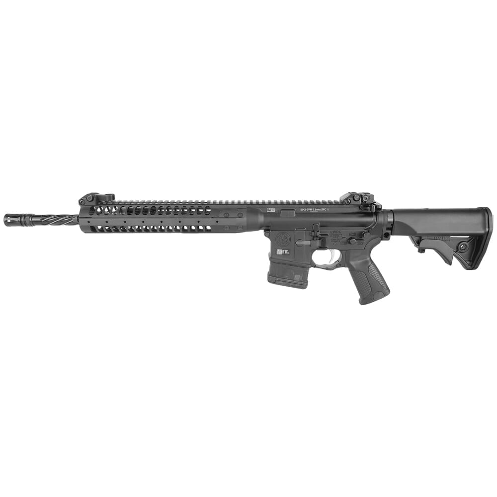 LWRC SIX8-SPR 6.8 SPC 16.1" 5/8x24 1:10" Bbl Black CA Compliant Special Purpose Rifle SIX8RB16SPRCAC