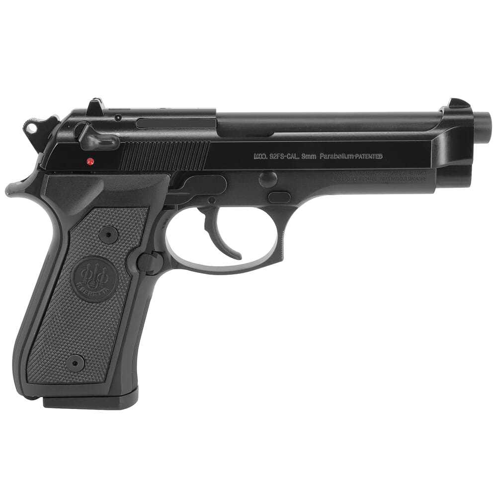 Beretta 92FS 9mm 3-Dot/Plastic CA Compliant Pistol w/(2) 10rd Mags J92F300CA