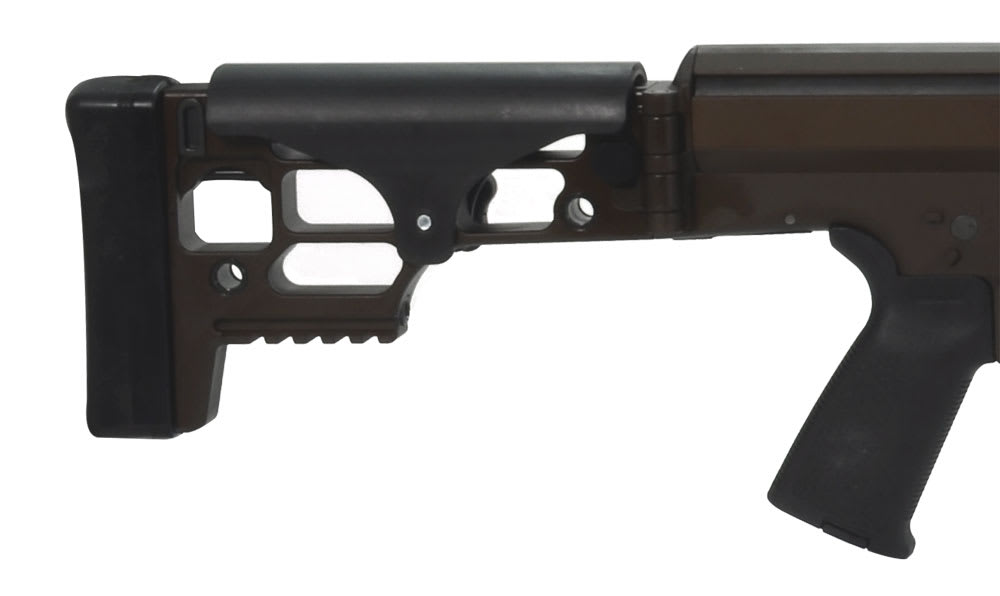 Barrett MRAD .338 Lapua magnum Rifle System: 24 1/2" Heavy Barrel, Multi-Role Brown 13609 13609