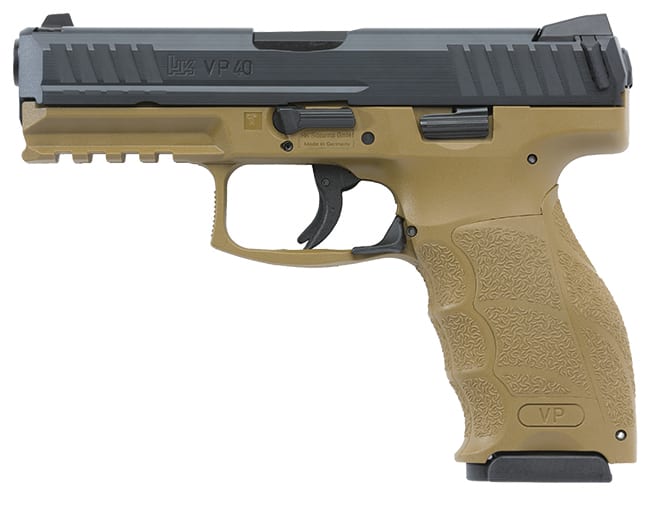 Heckler Koch VP40 .40 S&W FDE Pistol M700040FDE-A5