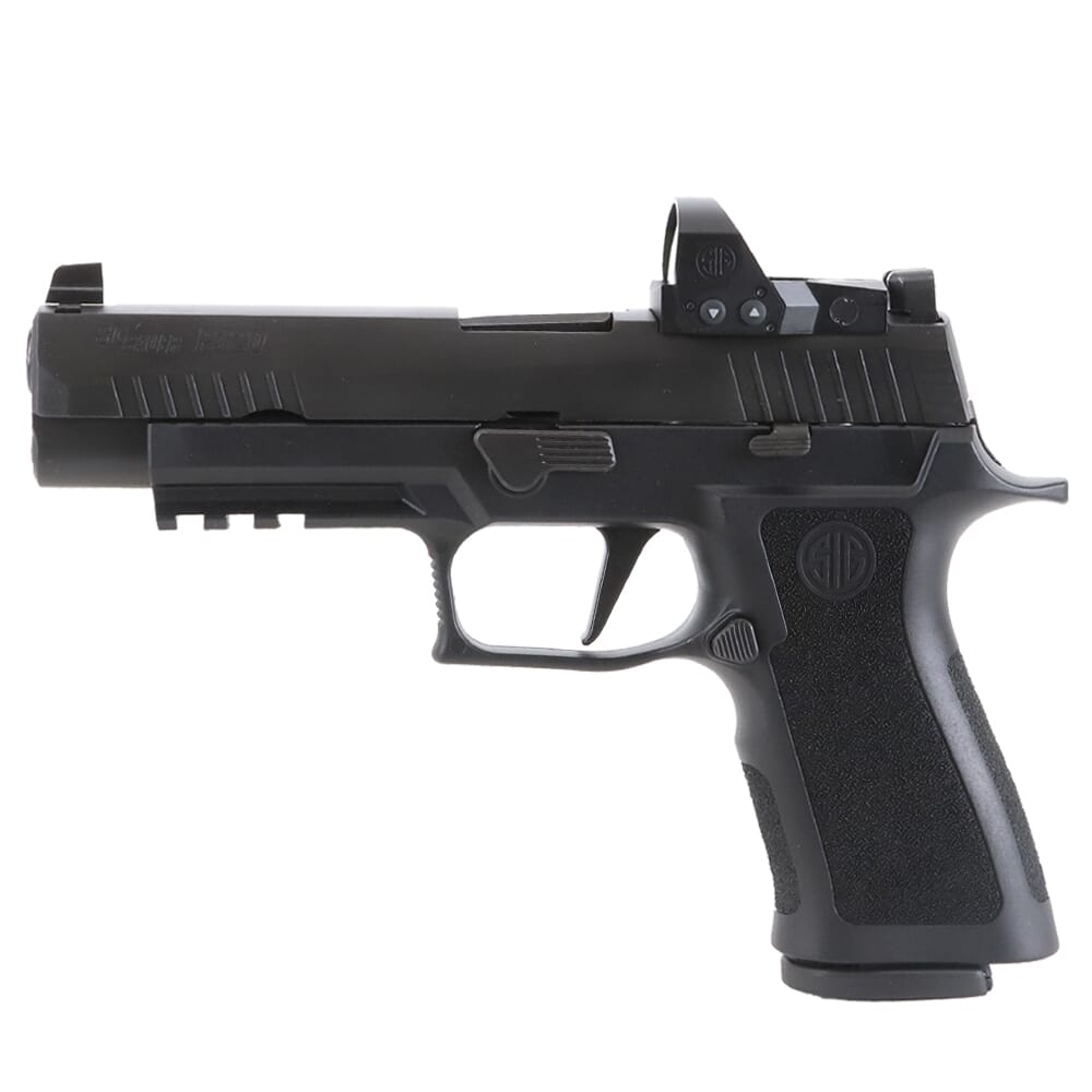 Sig Sauer P320 9mm 4.7" X-Series Black Striker Pistol w/ (2) 10Rd Mags & ROMEO1PRO 320XF-9-BXR3-RXP-10