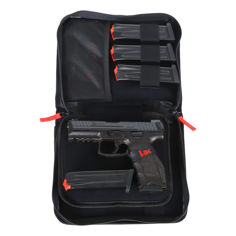 HK VP9 9mm Pistol Tac Pack w/(5) 17rd Mags, Hard & Soft Cases, & $50 HK Webshop Gift Card 81000916