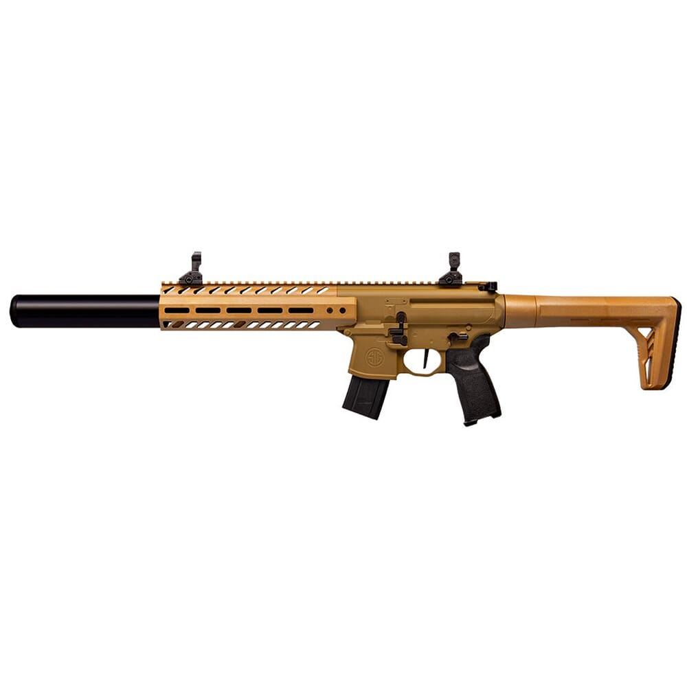 Sig Sauer MCX GEN II Air .177 Cal 90gr CO2 FDE Air Rifle w/(1) 30rd Pellet Mag & M-LOK Handguard AIR-MCX-177-G2-FDE