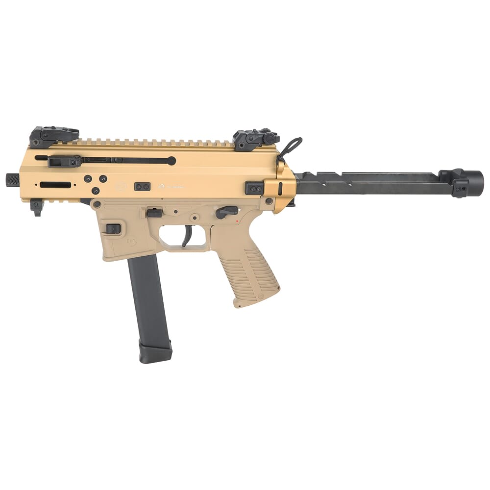 B&T APC9K-G PRO 9mm 4.3" 1:10" 1/2x28 Bbl Tailhook-Ready Coyote Tan Pistol w/Glock Lower BT-361765-02-G-CT