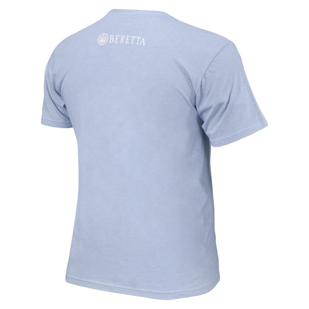 Beretta BUSA Logo Tee Light Blue X Large TS211T18900500XL