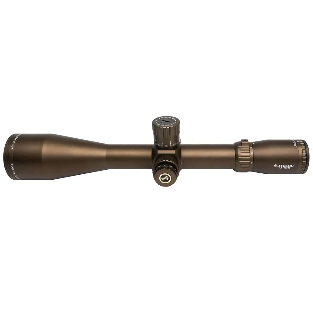 Athlon Ares ETR 4.5-30x56mm DD SF 34mm APRS1 FFP IR MIL Brown Riflescope 212100B