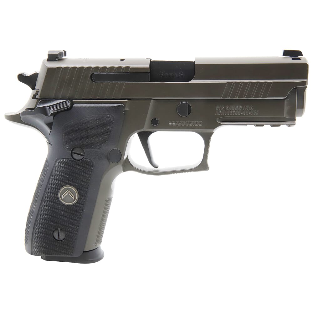 Sig Sauer P229 Mid Size Legion 9mm 3.9" MA Compliant Gray Pistol w/X-RAY3, SRT, and (3) 10rd Steel Mags 229RM-9-LEGION-SAO